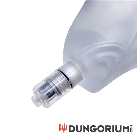 Glowhole- - Buttplug + LED insert - Small - Clear