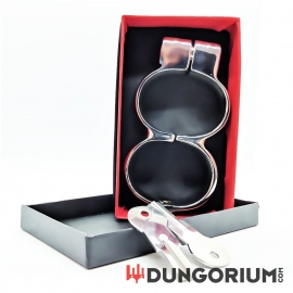Stainless Steel Irish Handcuffs 