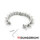 Stachelhalsband mit 2 Reihen Stacheln