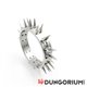 Stachelhalsband mit 2 Reihen Stacheln