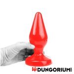 Dungorium RED Classic Plug rot in 6 Größen 