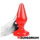 Dungorium PVC Classic Plug rot in 6 Größen 