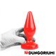 Dungorium PVC Classic Plug rot in 6 Größen 