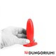 Dungorium PVC Classic Plug rot in 6 Größen 