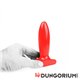 Dungorium PVC Classic Plug rot in 6 Größen 