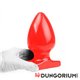 Dungorium PVC Spade Plug rot in 6 Größen 