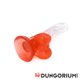 Cox Color - Clear Red - Suction Cup Dildo