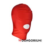 Spandex Maske - offener Mund - verstärkte Augenpartie 