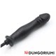 Inflated Anal Dildo Long Black 