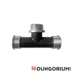 Gasmaskenschlauch T-Splitter 