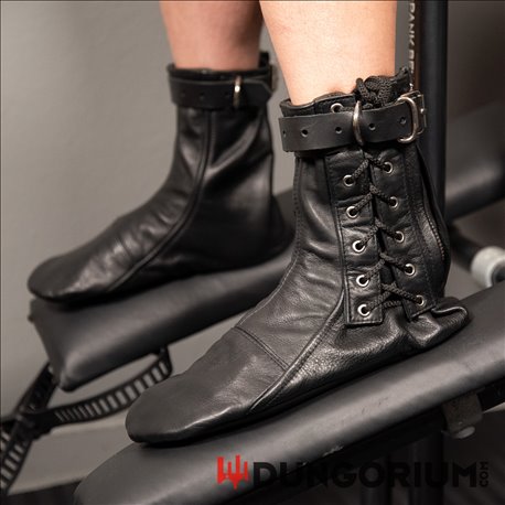 Leder Bondage Boots