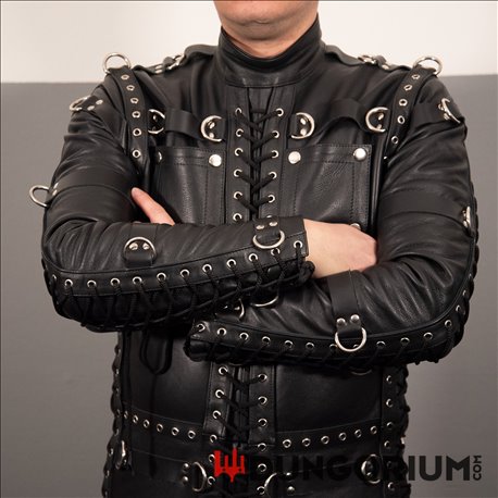 Leder BondageAnzug