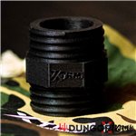 Adapter male-male für Gasmaskenschlauch