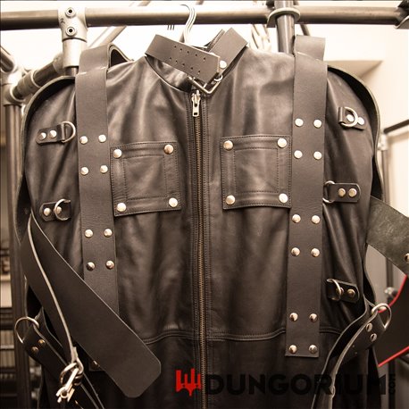 Leder Bondage Schlafsack