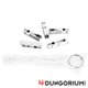 5 Nippel Klammern mit Seil im Set 