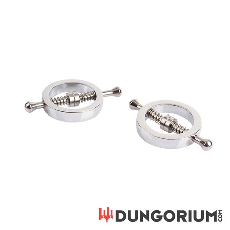 Kleine Nippelklemmen Set mit Feder / Zugmechanismus -759746324009