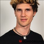 Halskette aus Edelstahl 3 mm mit Vorhängeschloss 