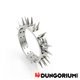 Stachelhalsband mit 2 Reihen Stacheln