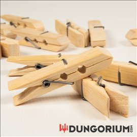 Magische BDSM Holzklammern