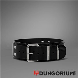 Silikon Halsband mit Schnalle und Dorn