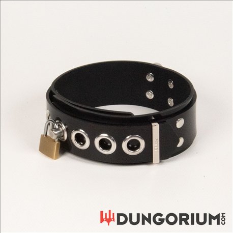 Silikon Halsband abschließbar