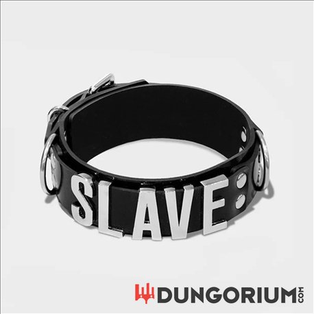 Personalisiertes Silikon Halsband mit deinem Wunschtext, Verschluss Dorn 