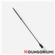 Reitgerte 69 cm lang schwarz/grau