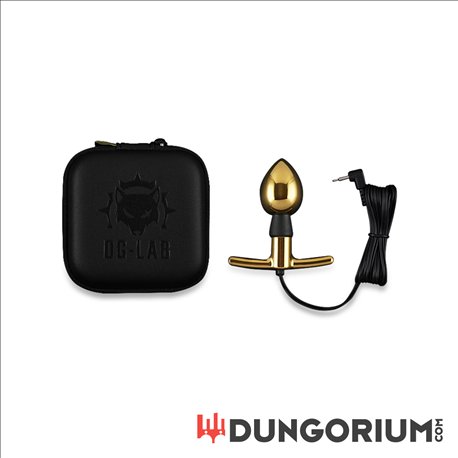Dungeon Lab Bi-Polar Elektro-Plug Gold-6975795280156