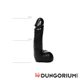 Realistischer Dildo 20 cm in Schwarz