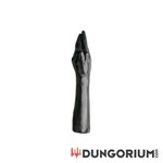 All Black Fisting Dildo 38 cm in Schwarz