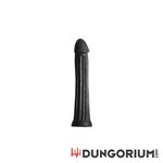 All Black XXL Dildo 31 cm in Schwarz