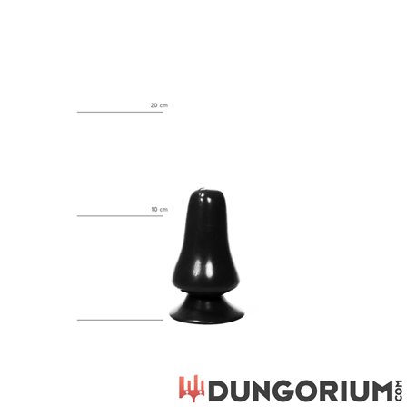 All Black Buttplug 12 cm in Schwarz-5420044205523