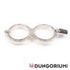 Dungorium Klappbare Handfessel mit Zapfen und Schloss