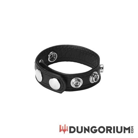 Strict Leather Penisring mit Schnellklicksystem