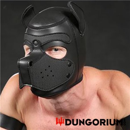 Mr S Neopren Puppy Dog Maske 514 schwarz