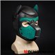 Mr S Neopren Puppy Dog Maske 514 grün