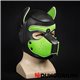 Mr S Neopren Puppy Dog Maske 514 neongrün 