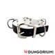 Mister B Leather Slave Collar 4 D-Rings 