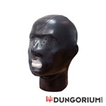 Mister B Gummimaske mit Perforierung an den Augen 