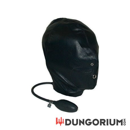 Mister B Leather Inflatable Hood