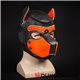 Mr S Neopren Puppy Dog Maske 514 orange