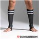 Neopren Socken Schwarz mit bunten Streifen 