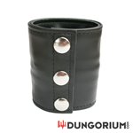 Lederarmband mit Geldbörse