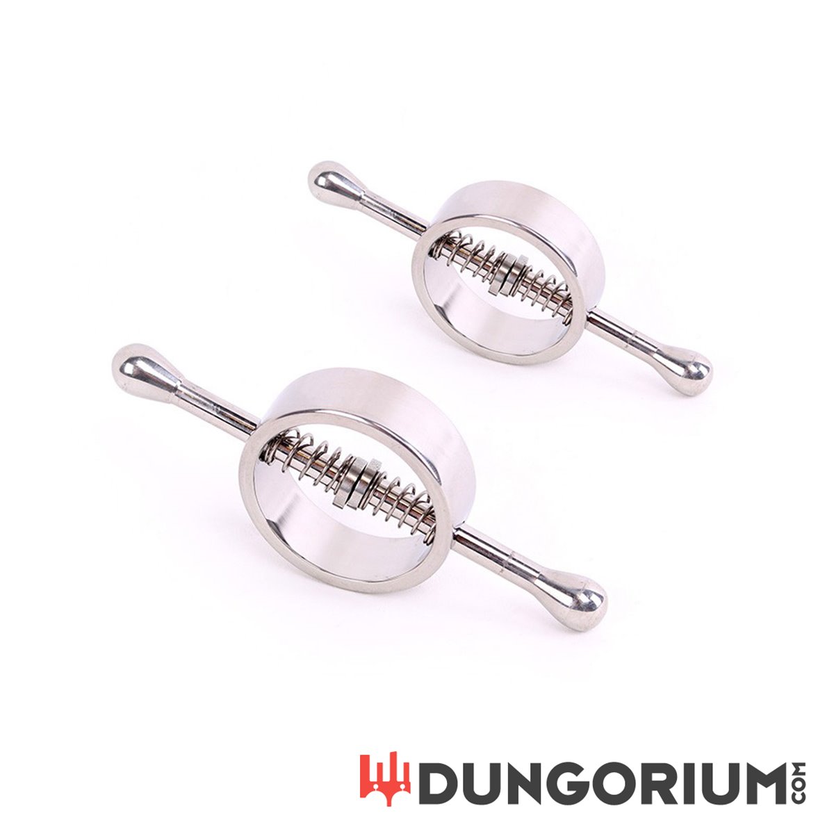 Nippelklemmen mit Federmechanismus (Paar)