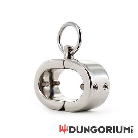 Stainless Steel Testicle Shackle With Spikes -8718858986439