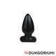 Dungorium Butt Plug - medium black