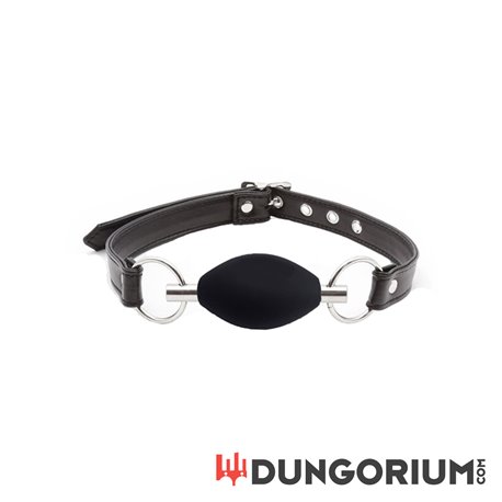 Ovaler Silikon Ball Gag 42,5 mm Durchmesser -8718858986460