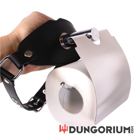 Ball Gag mit Toilet Roll Holder -8720246444469