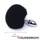 Bunny Tail Black 