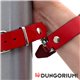 Mister B Leder Handfesseln mit Scharnierband 